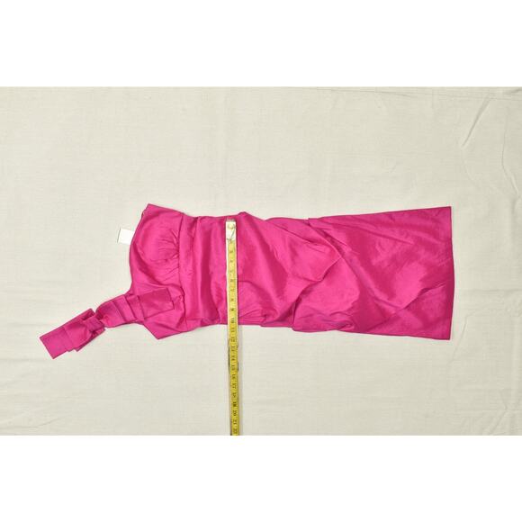 NEW Cache Women's Pink Strapless Dress Size 6 Ruched W/ Tags - Picture 2 of 8